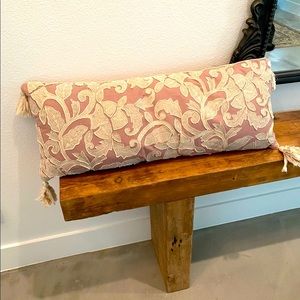 Soft surroundings long pillow.